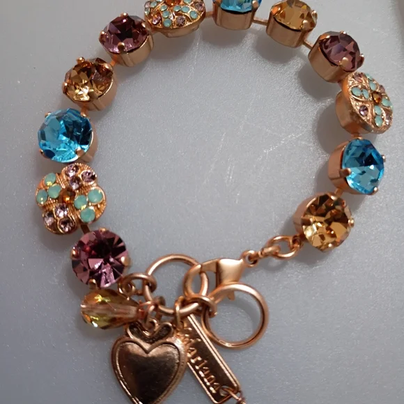 Mariana Multicolor Crystal Bracelet - Picture 5 of 6